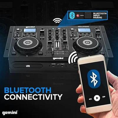 Gemini CDM-4000BT Bluetooth Streaming Dual DJ Deck - Andertons